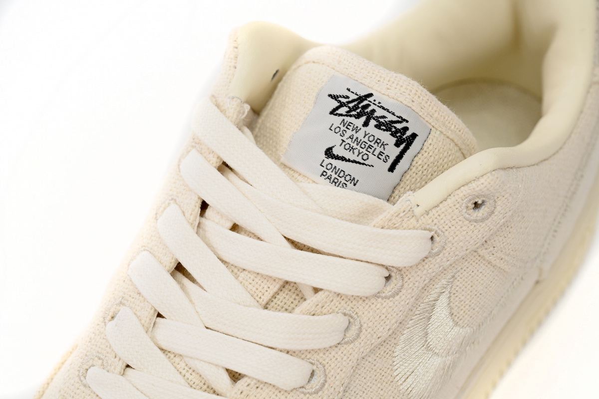 Stussy x Nike Air Force 1 Low “Fossil Stone” CZ9084-200