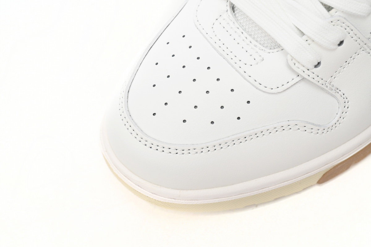 OFF-WHITE Out Of Office OOO Low Tops For Walking White Black OMIA189R21 LEA00 20101