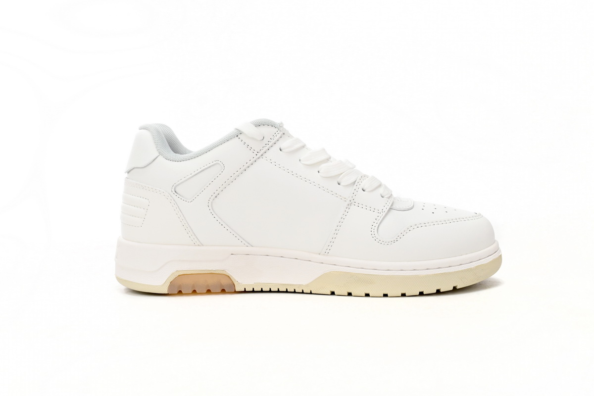 OFF-WHITE Out Of Office OOO Low Tops For Walking White Black OMIA189R21 LEA00 20101