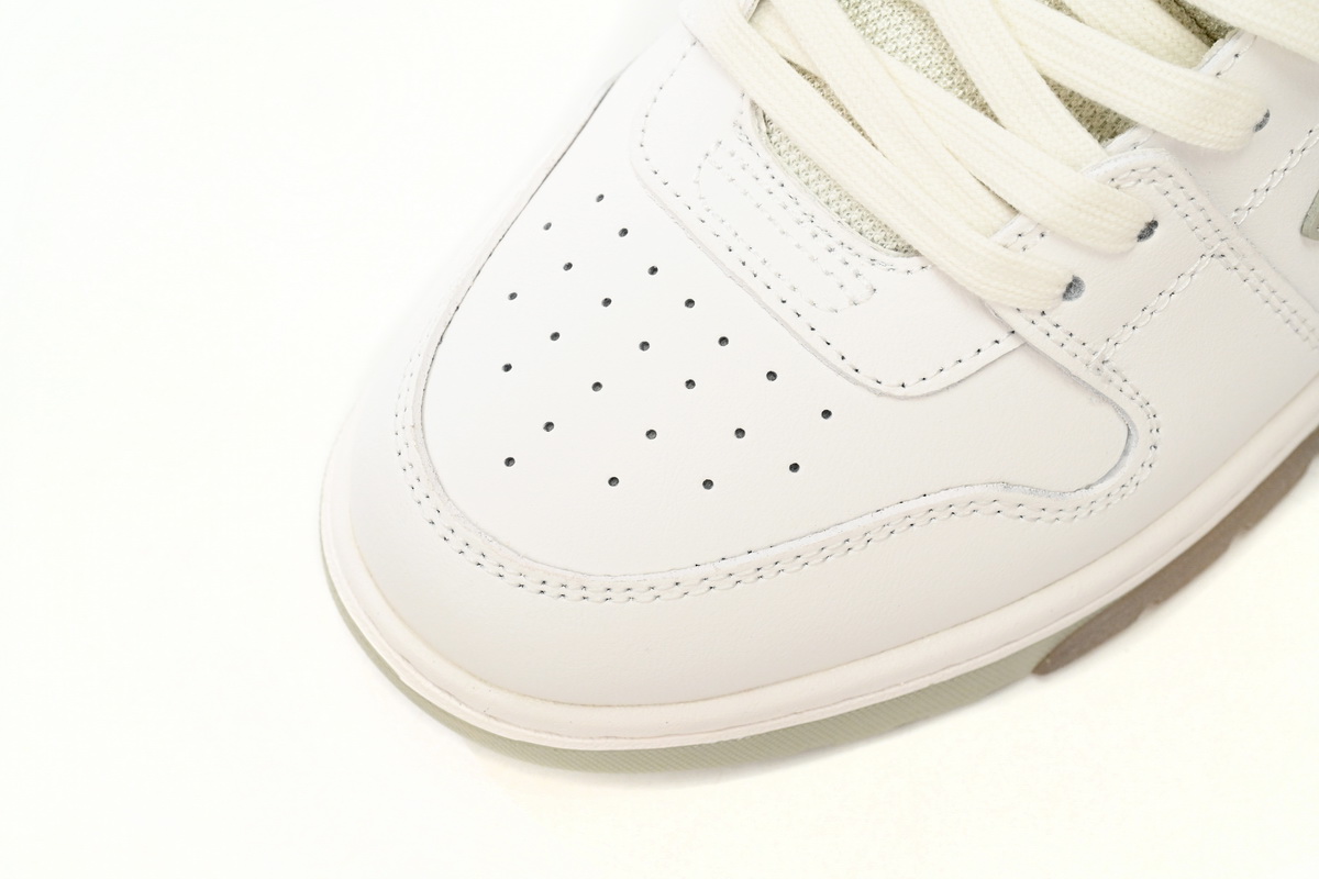 OFF-WHITE Out Of Office "OOO" Low Tops White Grey 2021 OMIA189F21LEA0010161