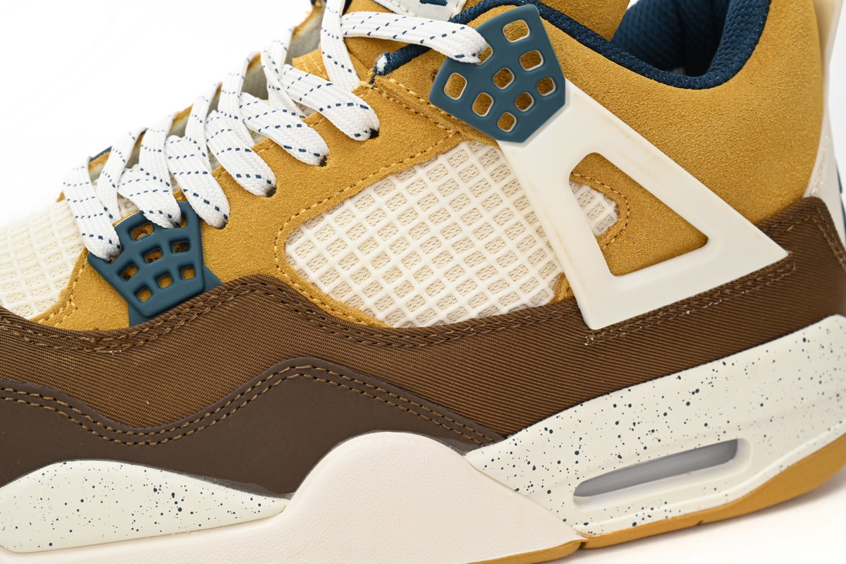 Air Jordan 4 "Cacao Wow" Brown White FB2214-200