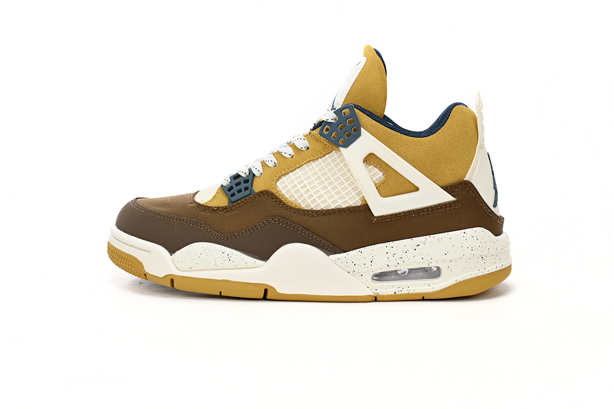 Air Jordan 4 "Cacao Wow" Brown White FB2214-200