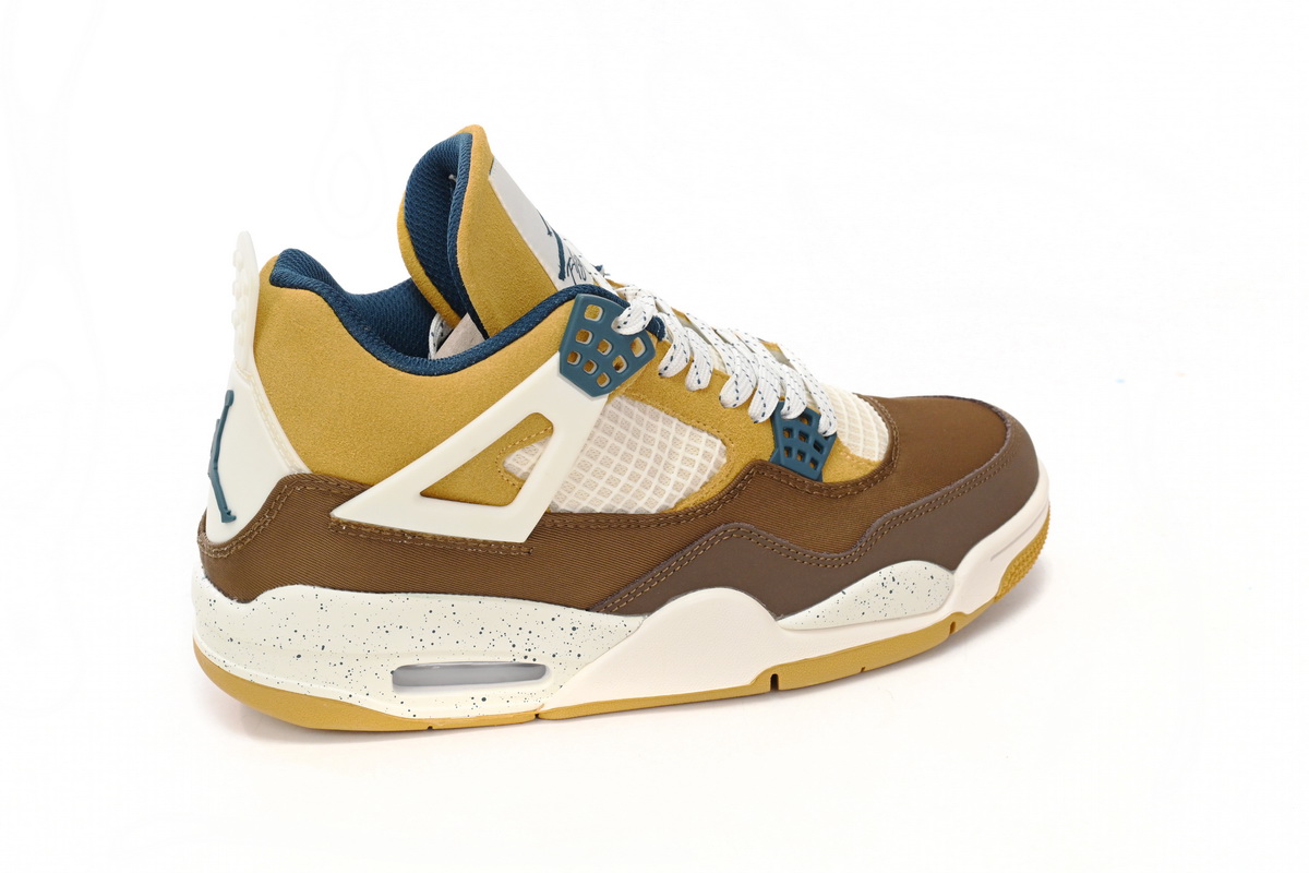 Air Jordan 4 "Cacao Wow" Brown White FB2214-200