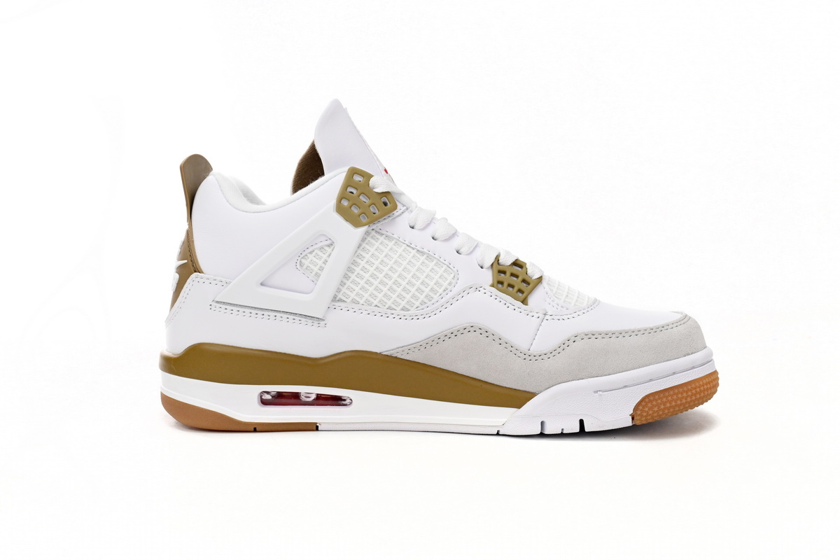 Nike SB x Air Jordan 4 White Brown DR5415-120 (Top Quality)