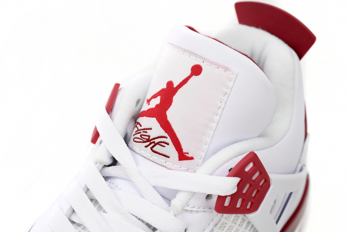 Nike SB x Air Jordan 4 White Red DR5415-160 (Top Quality)