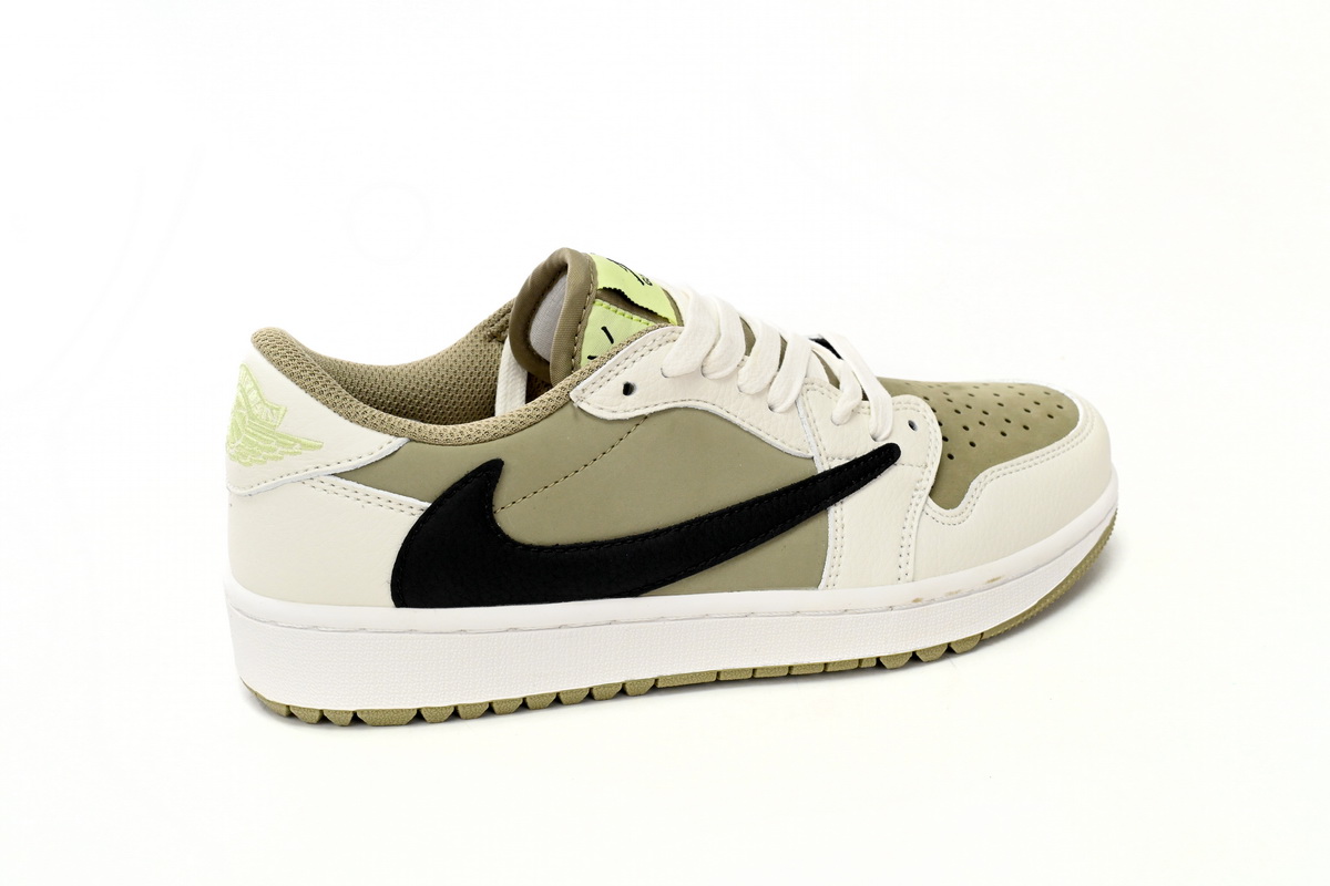 Travis Scott x Air Jordan 1 Low Golf “Olive” FZ3124-200
