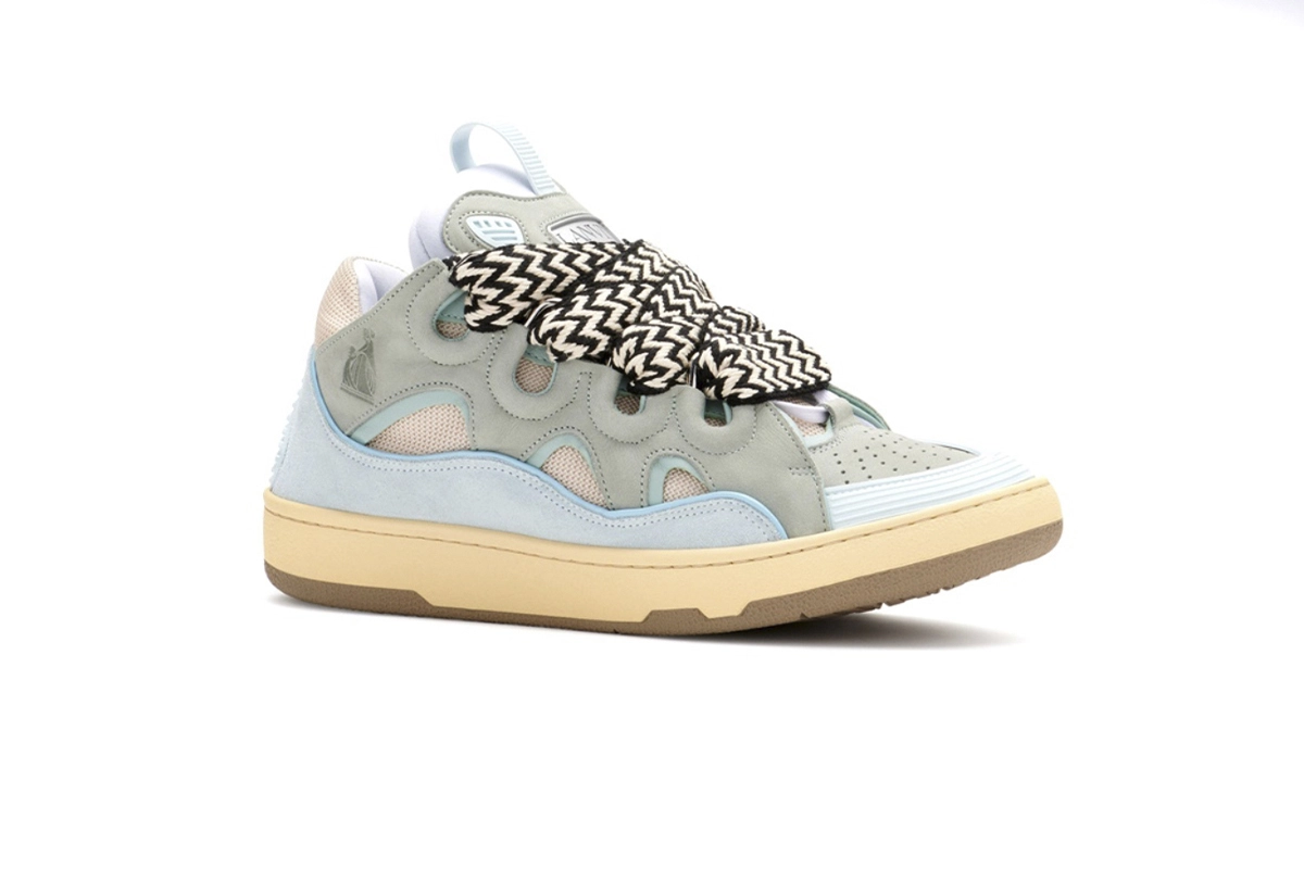 Lanvin Leather Curb Light Blue Gum FW-SKDK02-DRA2-A2121