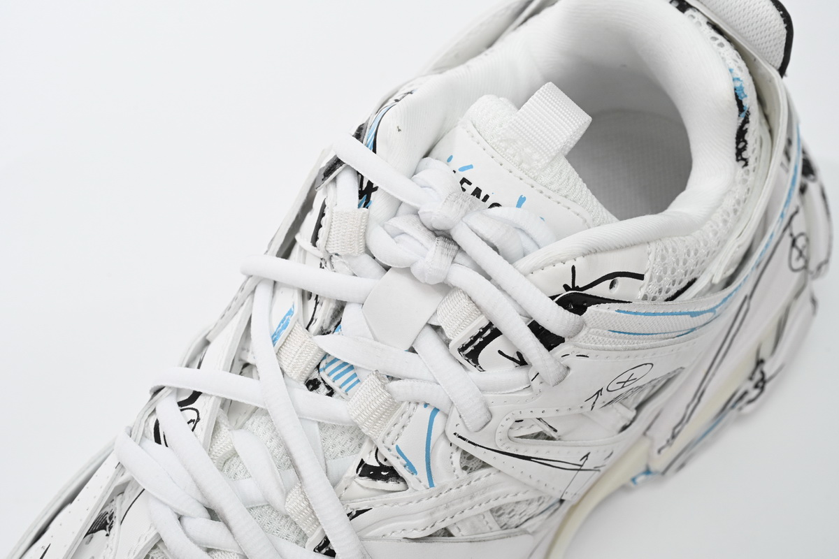 Balenciaga Track. Black Graffiti Art 542436 W3SRA 9014