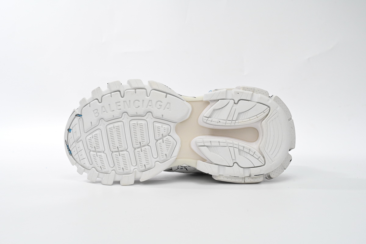 Balenciaga Track. Black Graffiti Art 542436 W3SRA 9014