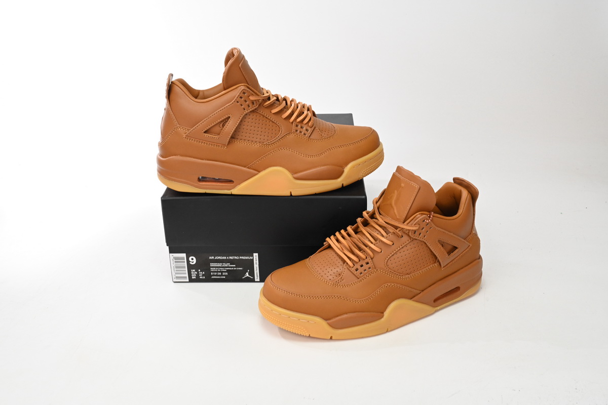 Air Jordan 4 Retro Ginger Wheat 819139-205