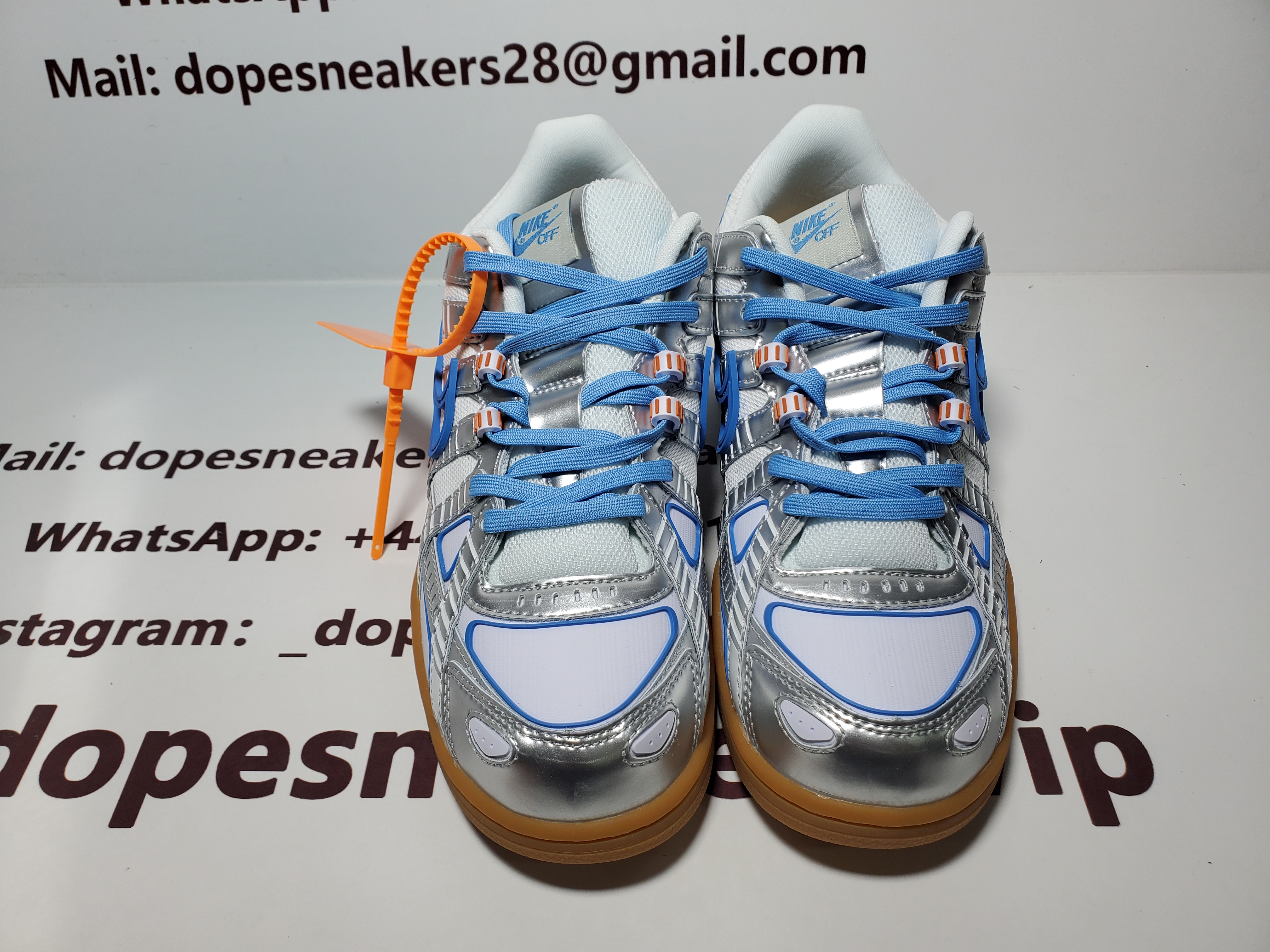 Nike Air Low Rubber Dunk Off-White UNC