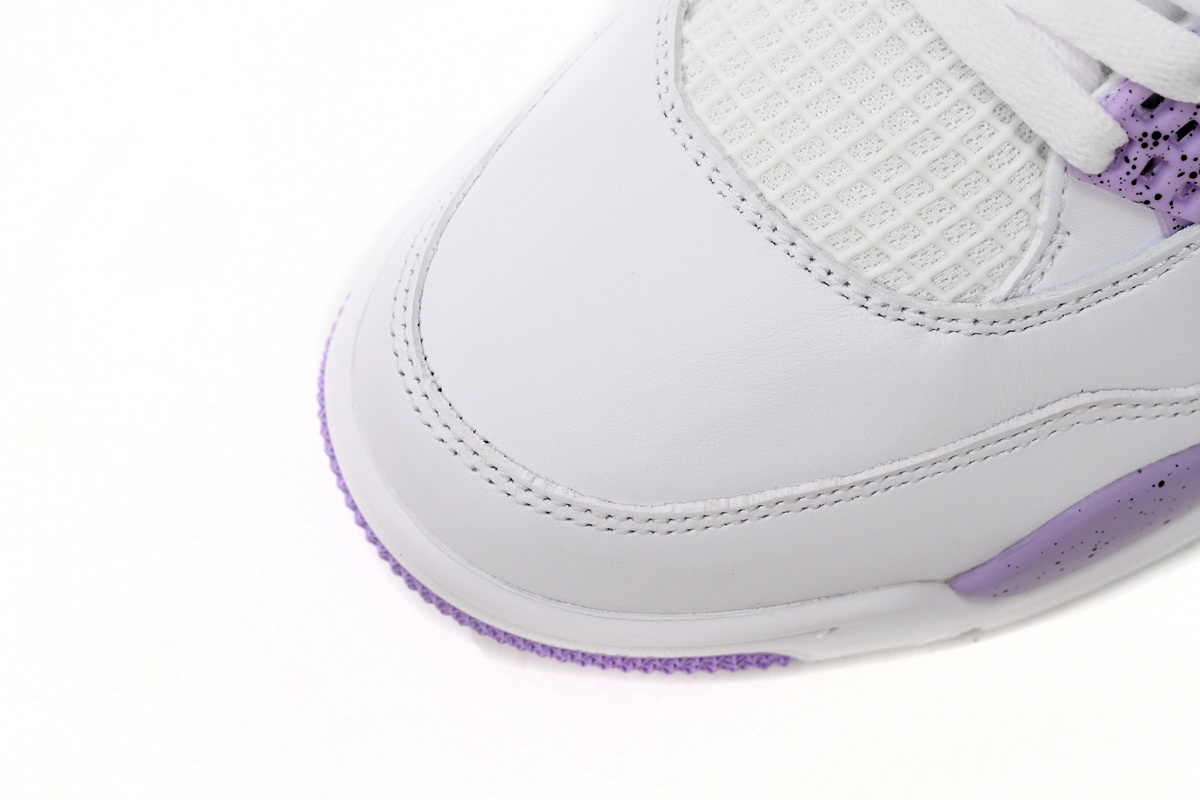 Air Jordan 4 Retro White Purple CT8527-115