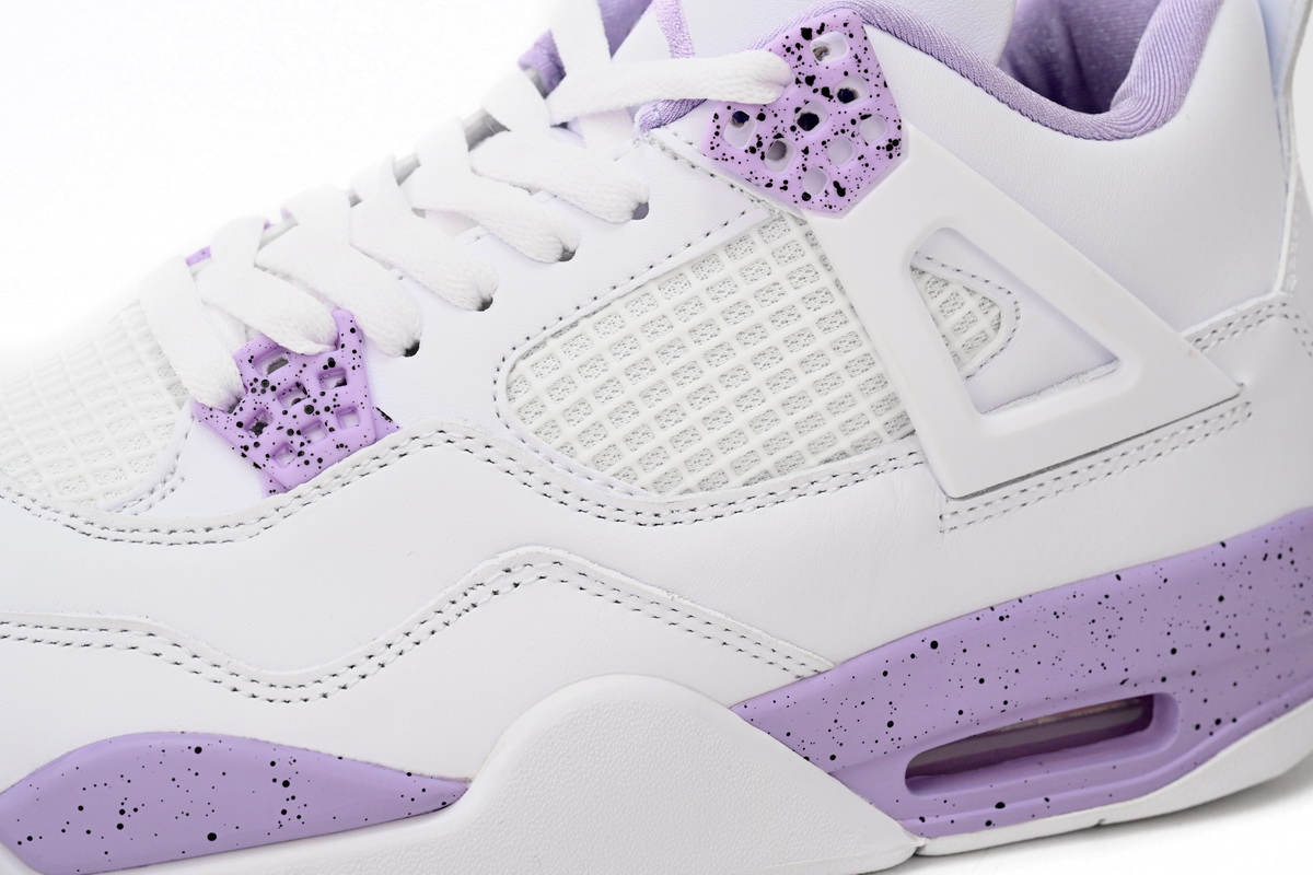 Air Jordan 4 Retro White Purple CT8527-115