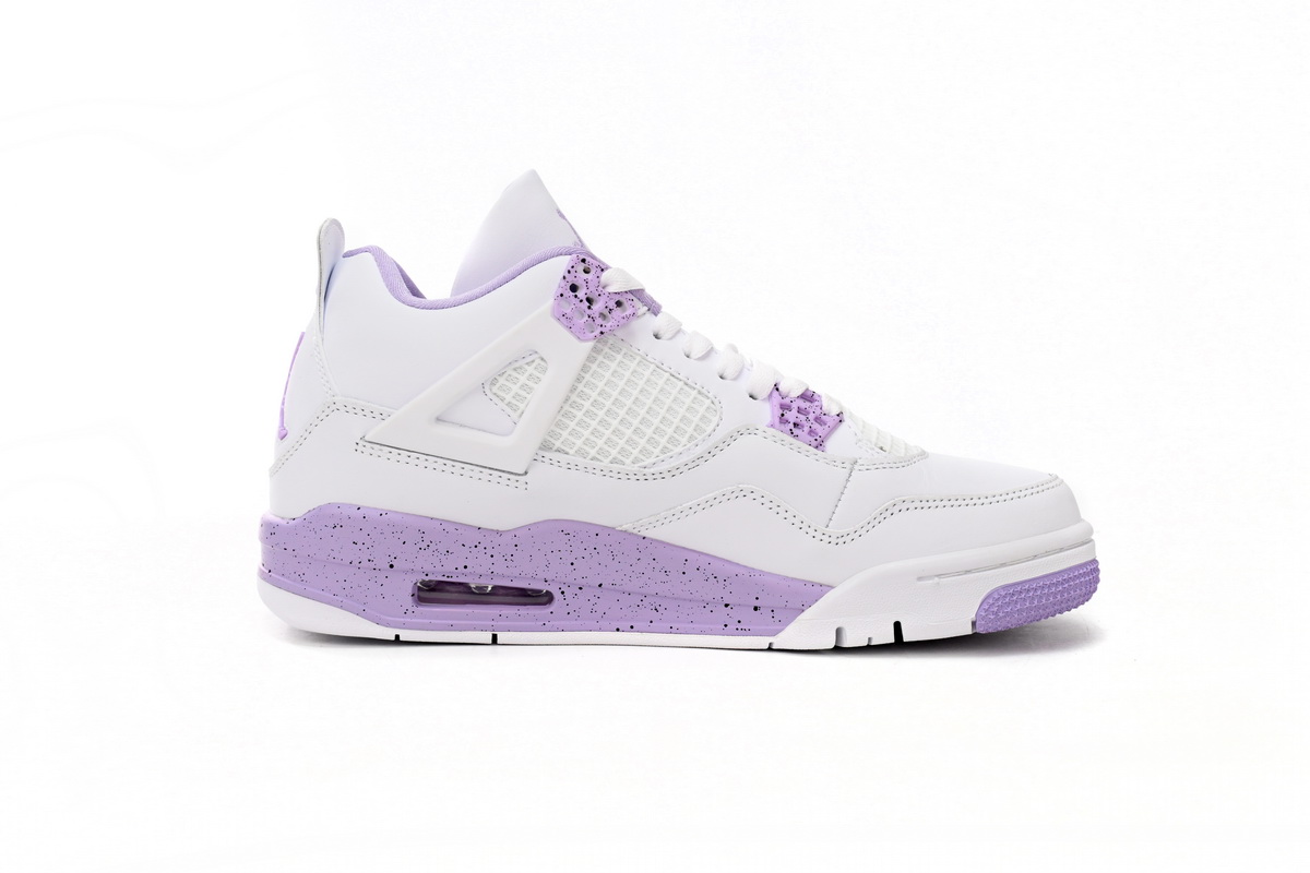Air Jordan 4 Retro White Purple CT8527-115