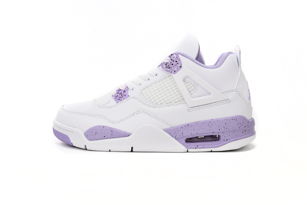 Air Jordan 4 Retro White Purple CT8527-115