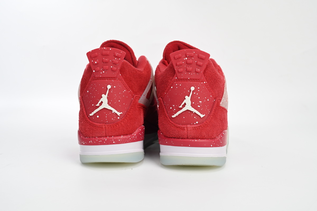 Air Jordan 4 Retro Wine red ink splashing 904282