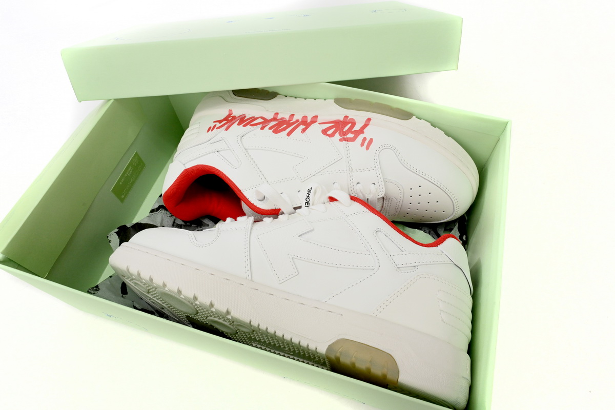 OFF-WHITE Out Of Office Rice White OMIA189 C99LEA00 30125