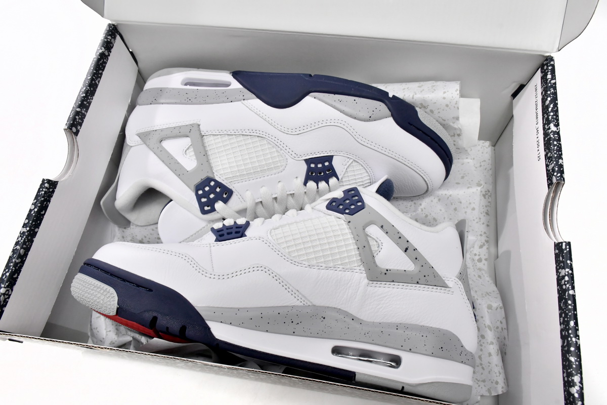 Air Jordan 4 Retro Midnight Navy  DH6927-140 (Best Quality)