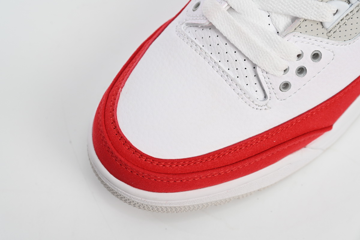 Air Jordan 3 Retro Tinker White University Red
