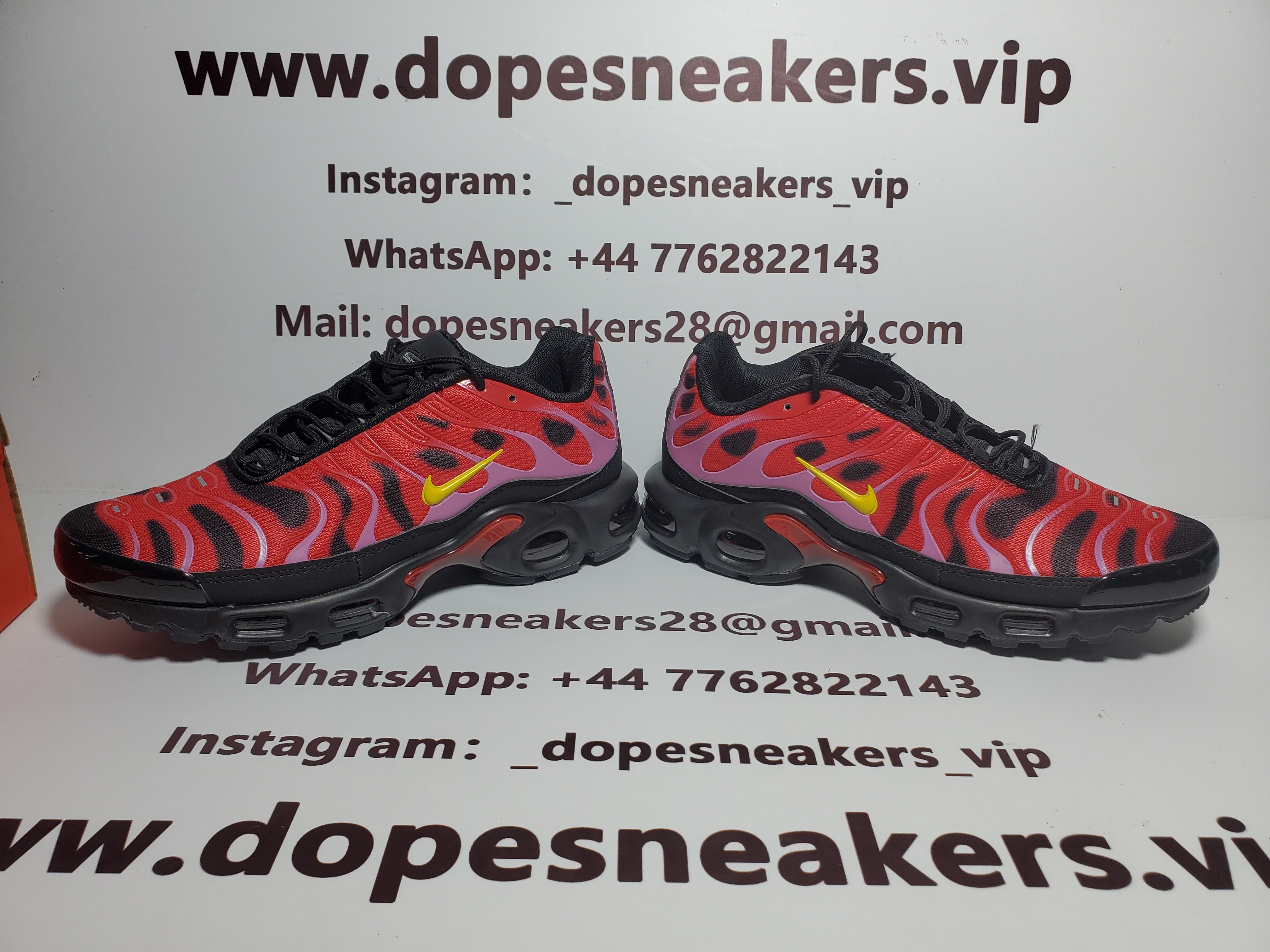 Nike Air Max Plus Supreme Black (Nike Tn)