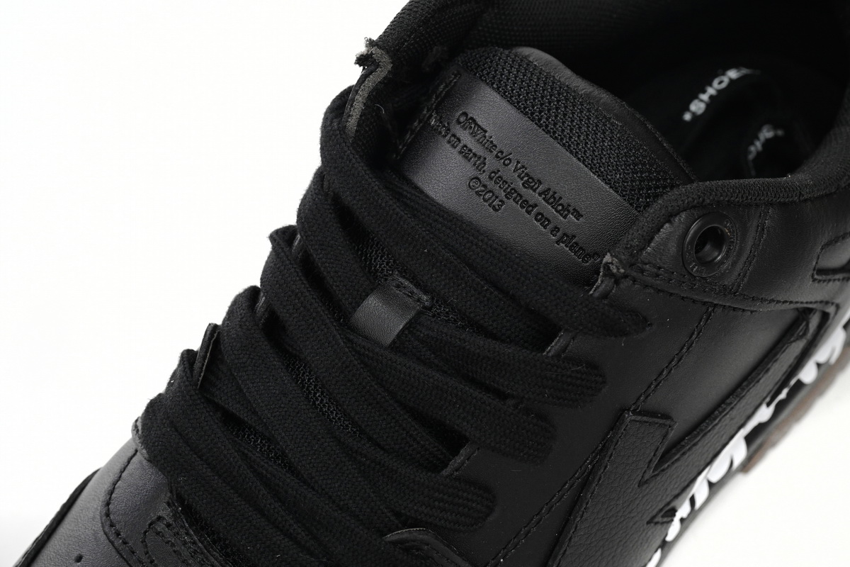 OFF-WHITE Out Of Offic Black OMIA18 9S21LEA00 41001