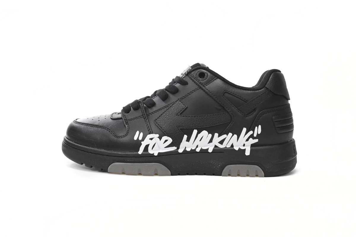 OFF-WHITE Out Of Offic Black OMIA18 9S21LEA00 41001