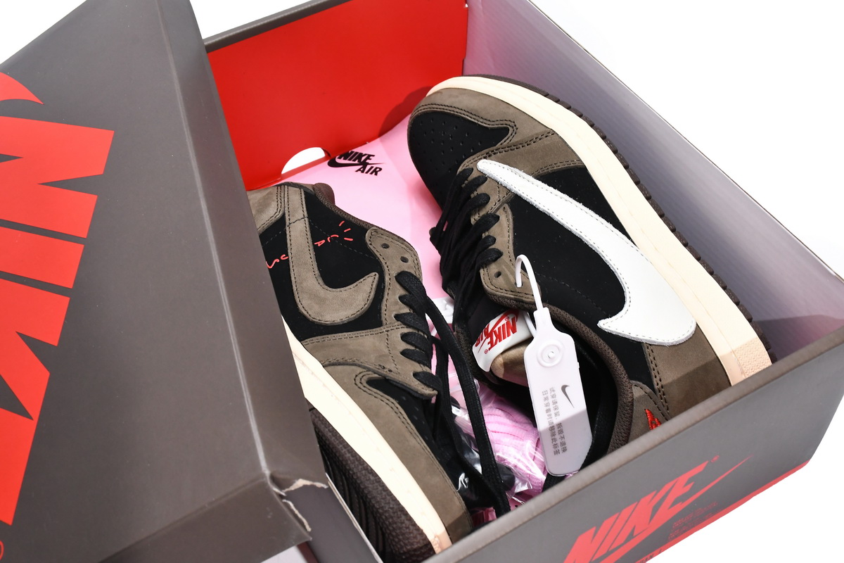 Travis Scott x Air Jordan 1 Low OG SP-T  CQ4277-001