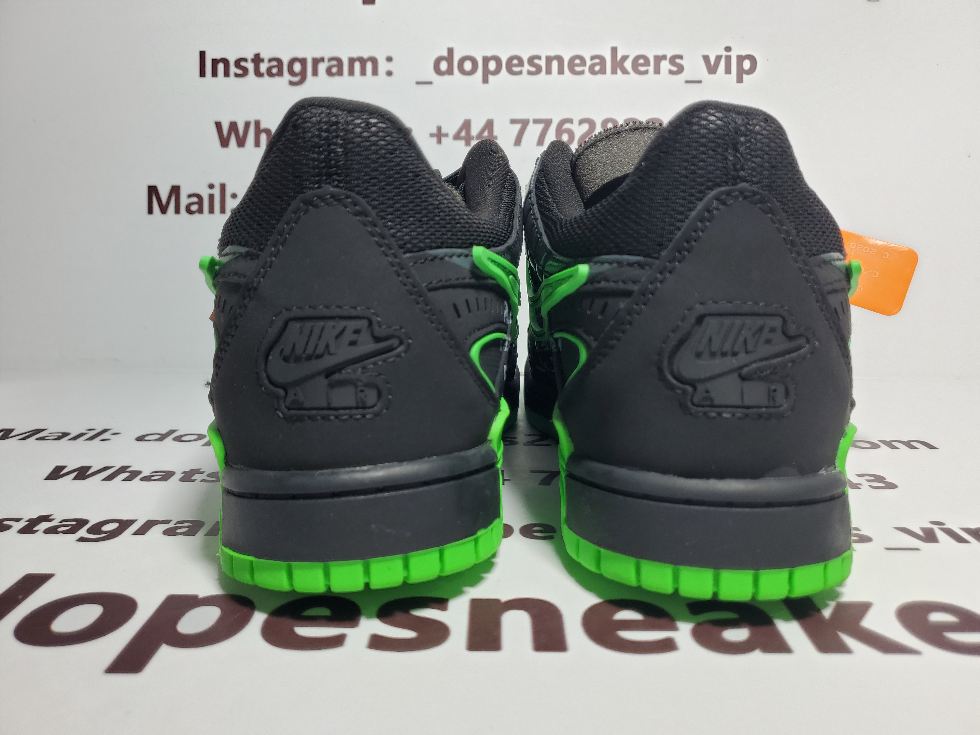Nike Air Rubber Dunk Off-White Green Strike CU6015-001