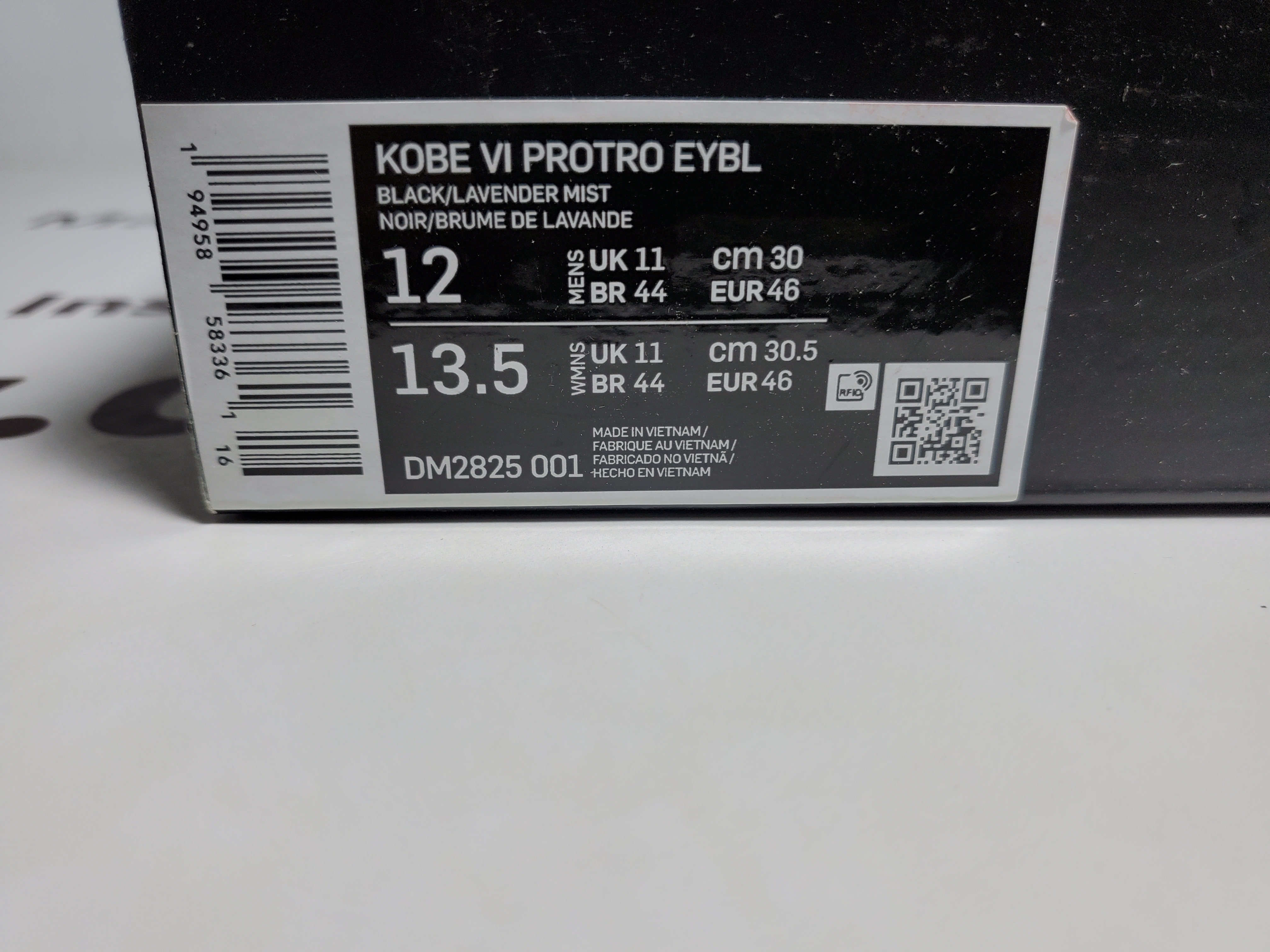 Nike Kobe 6 Protro EYBL DM2825-001