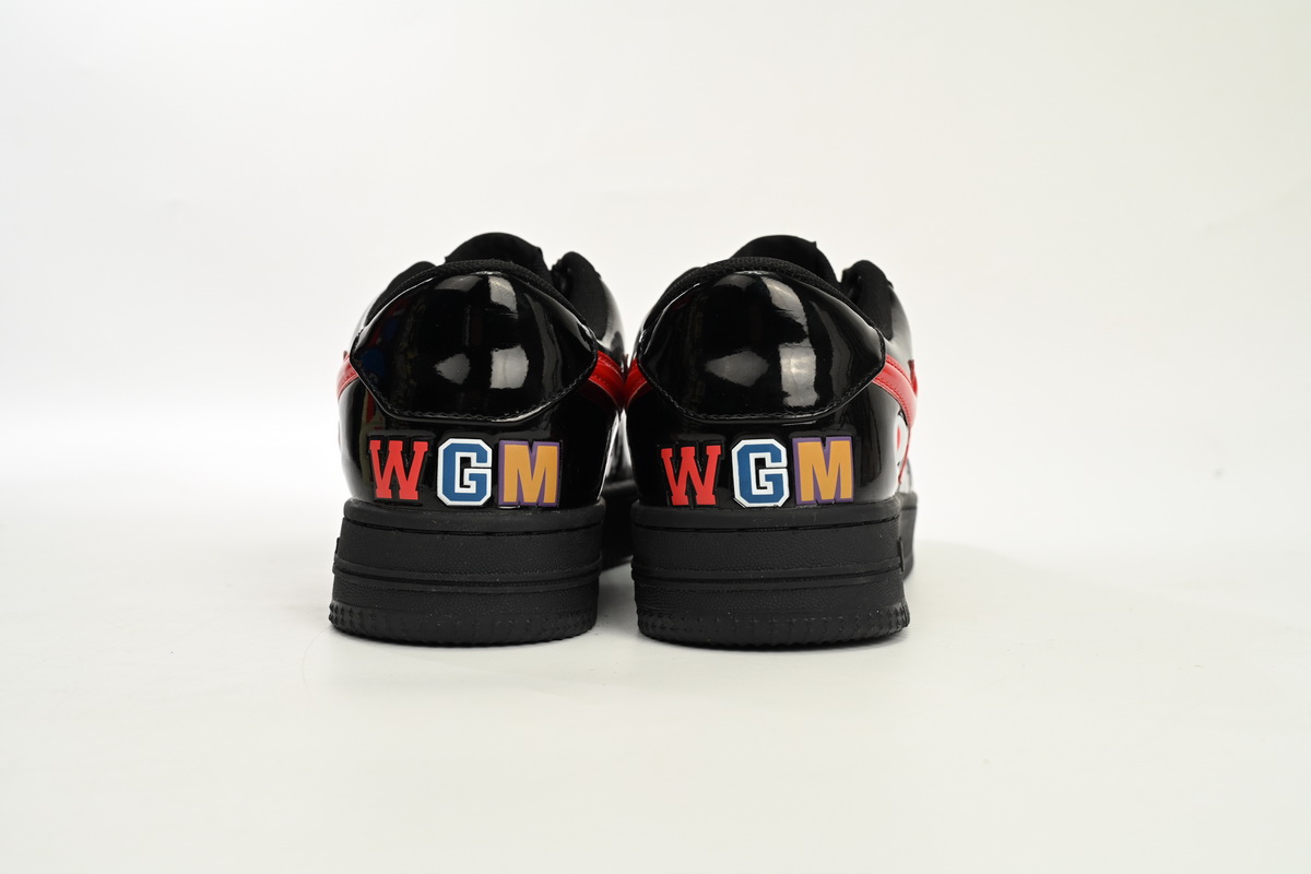 A Bathing Ape Bape Sta Low Shark Black