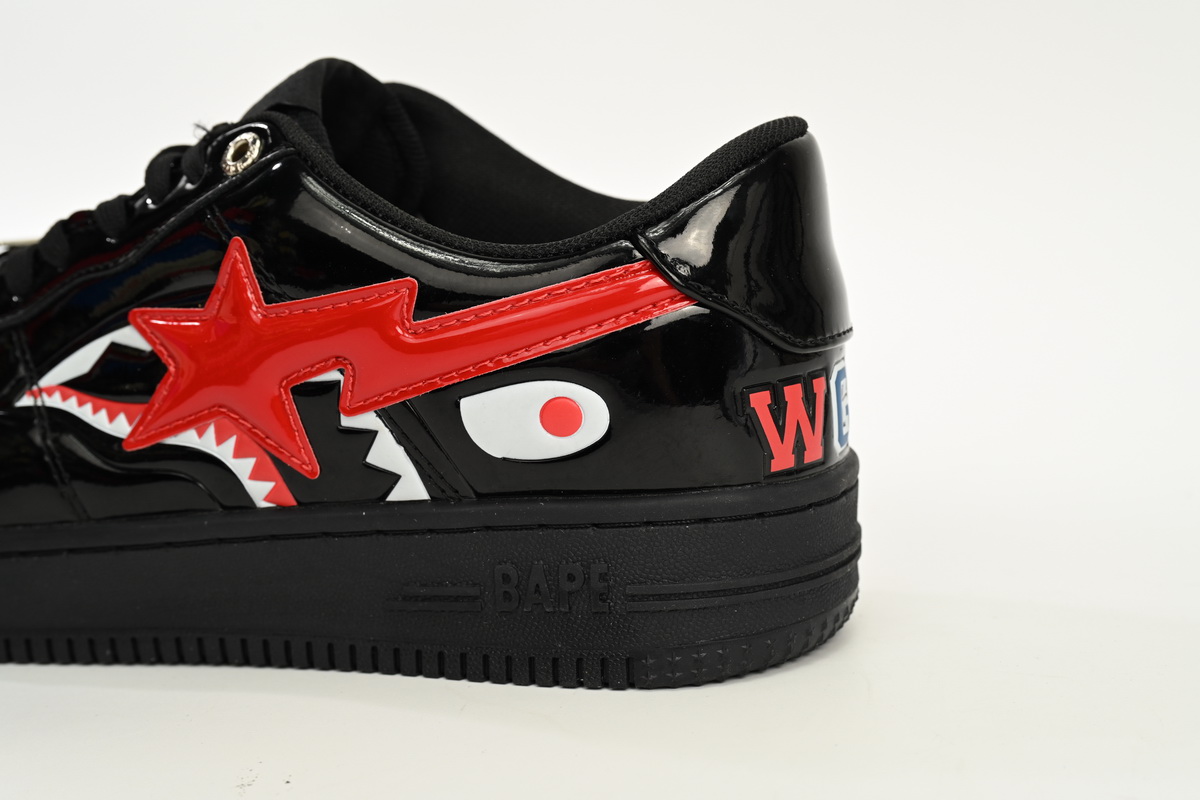 A Bathing Ape Bape Sta Low Shark Black