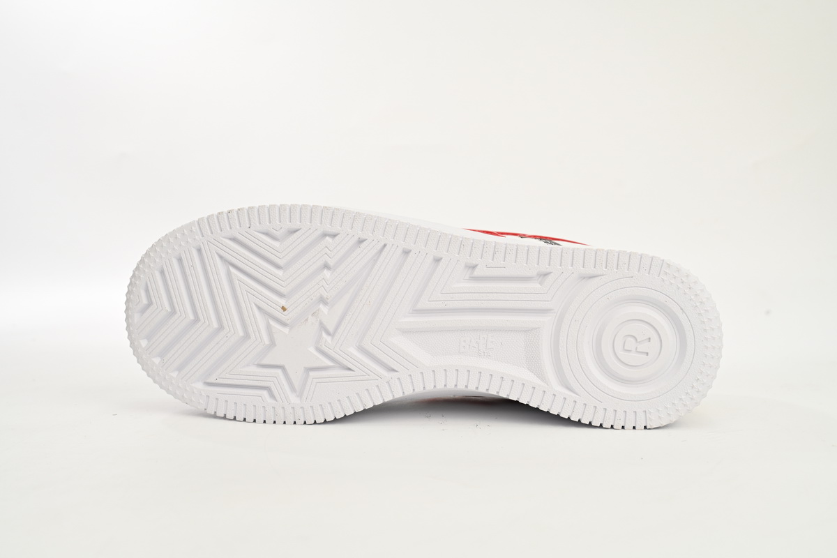 A Bathing Ape Bape Sta Low Shark White