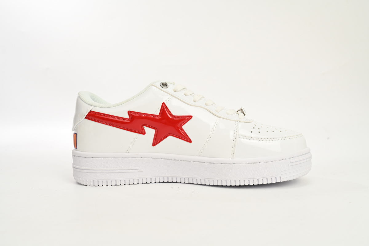 A Bathing Ape Bape Sta Low Shark White