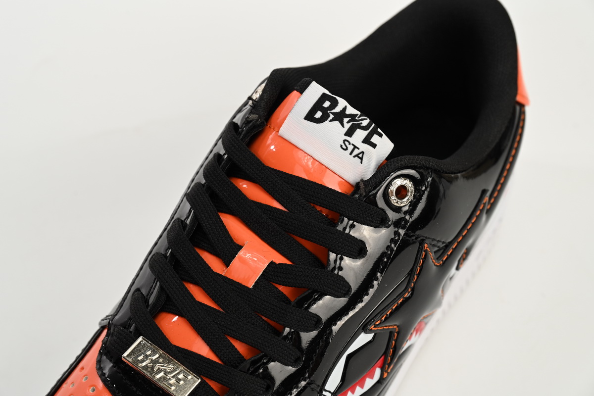 A Bathing Ape Bape Sta Low Mad Shark Orange Shark