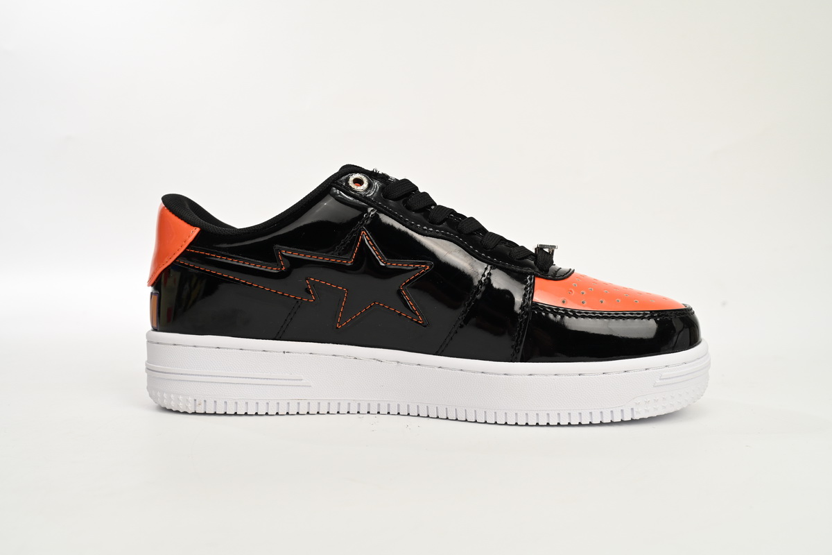 A Bathing Ape Bape Sta Low Mad Shark Orange Shark