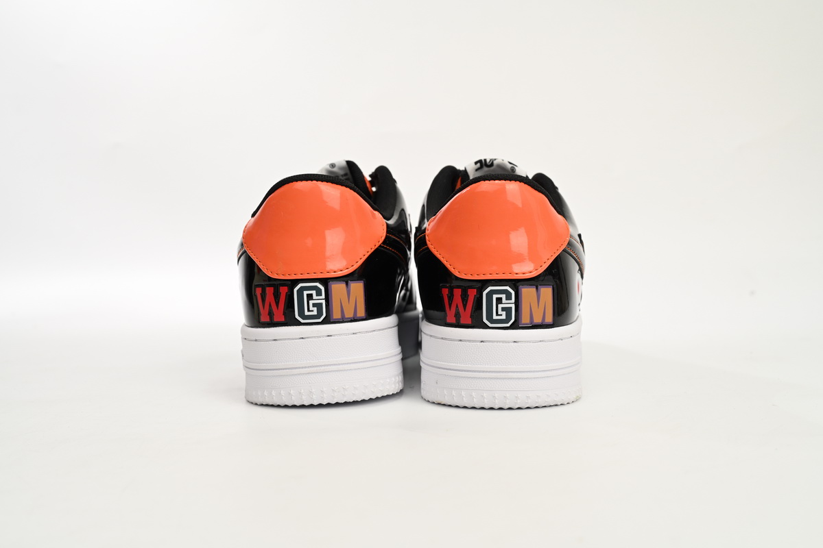 A Bathing Ape Bape Sta Low Mad Shark Orange Shark