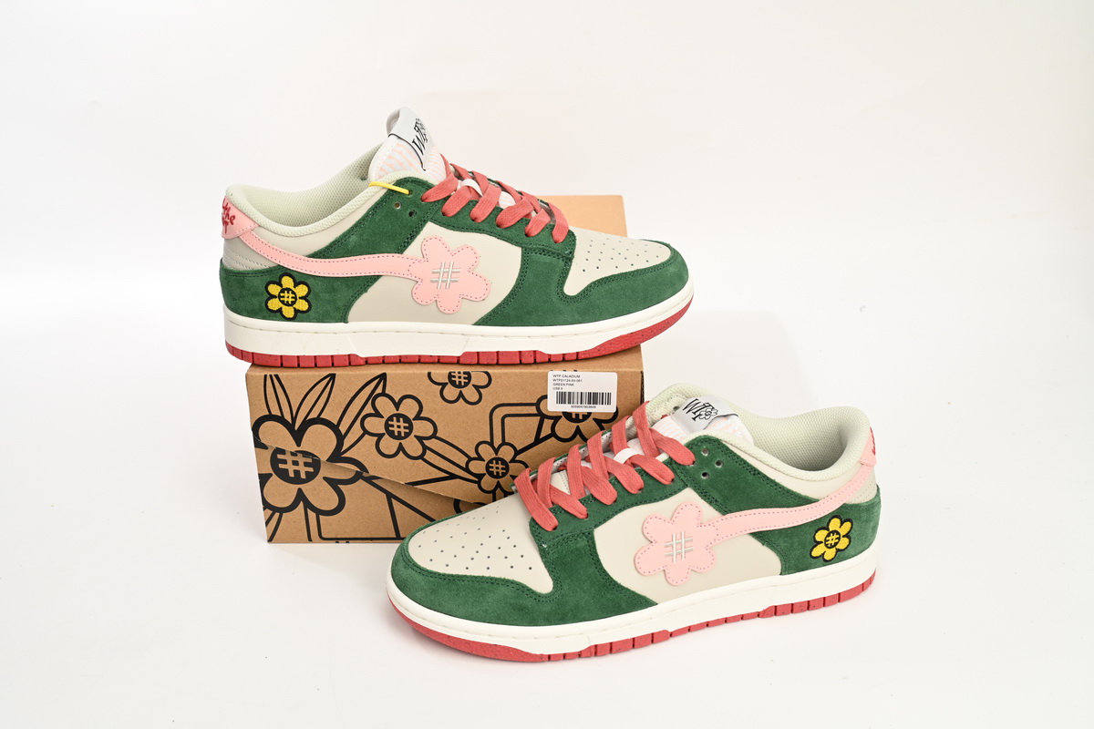 Nike SB Dunk Low WTP"MOSS" DUNK Solar Powder 1124-93-061