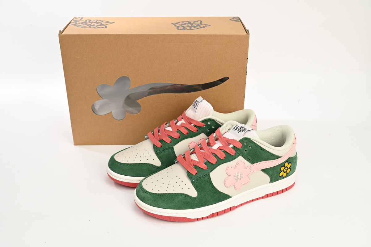 Nike SB Dunk Low WTP"MOSS" DUNK Solar Powder 1124-93-061