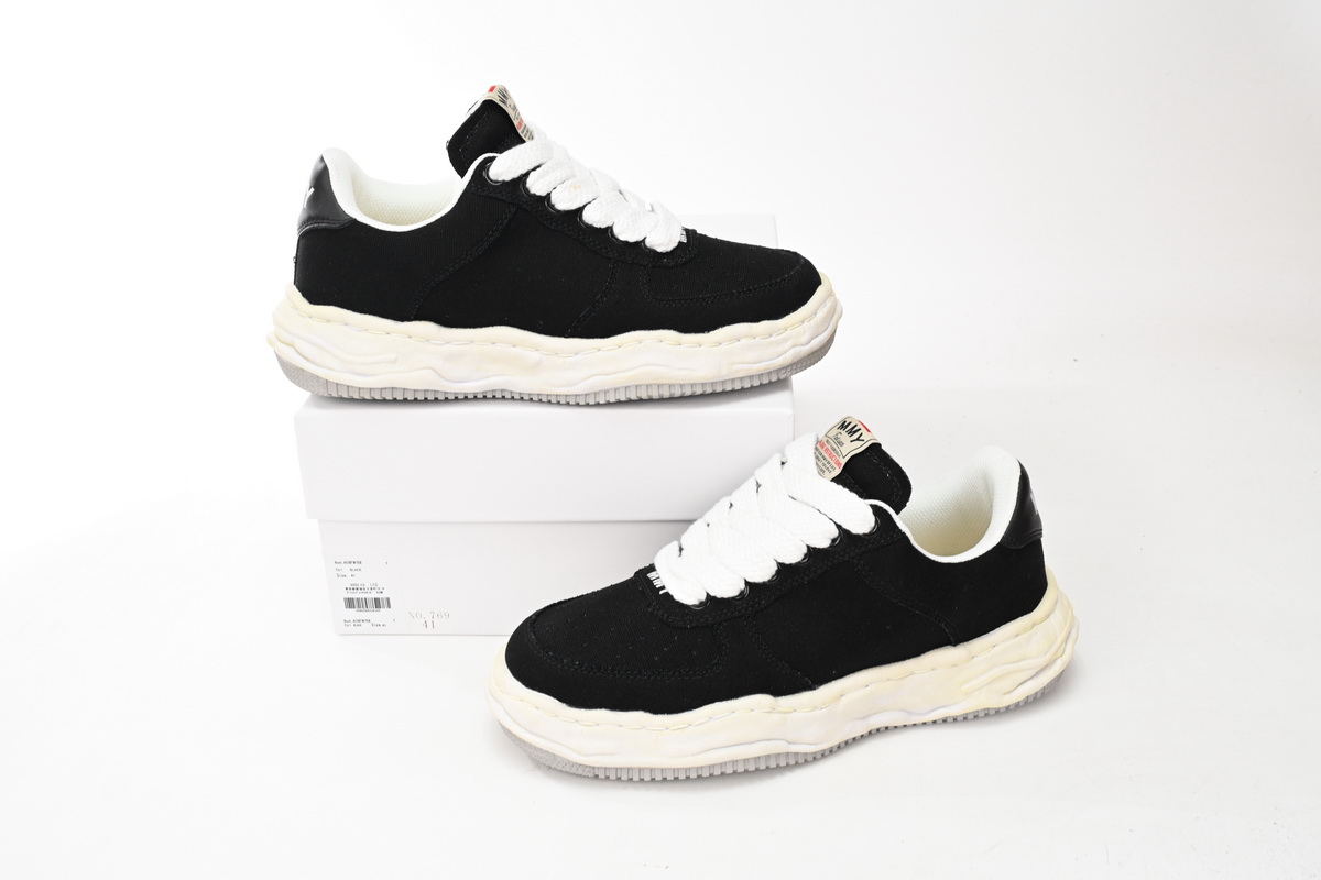 Mihara Yasuhiro White And Black Gray Low NO.769