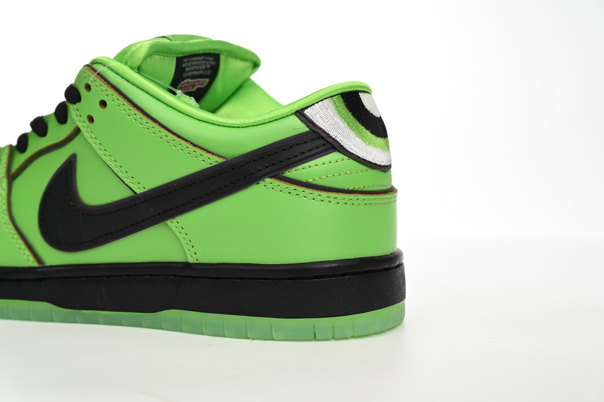 The Powerpuff Girls x Nike SB Dunk Low “Buttercup” FZ8319-300