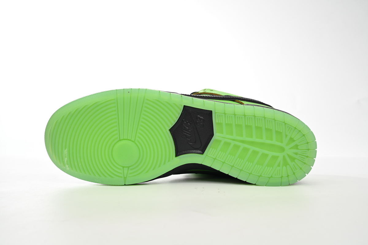 The Powerpuff Girls x Nike SB Dunk Low “Buttercup” FZ8319-300