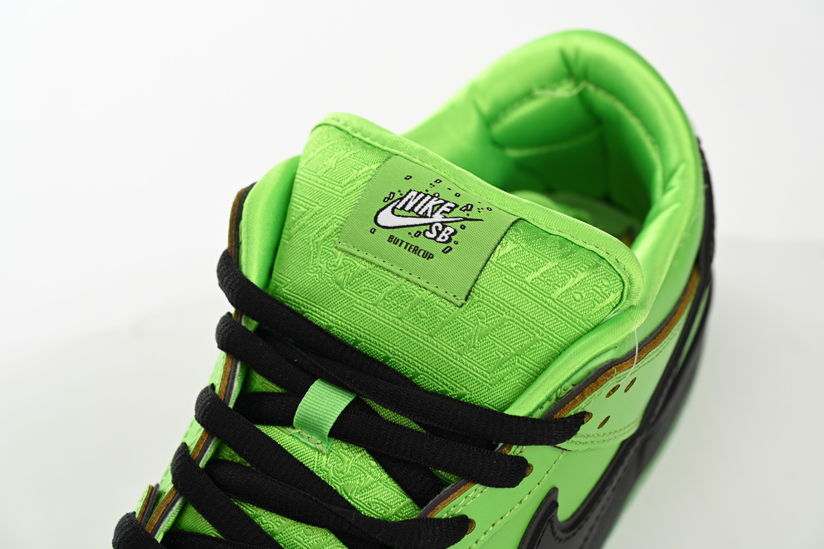 The Powerpuff Girls x Nike SB Dunk Low “Buttercup” FZ8319-300