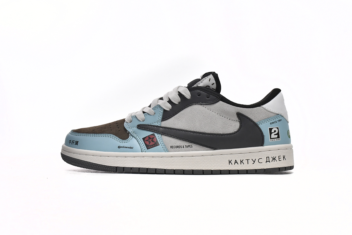 Travis Scott X Air Jordan 1 Low 'BMW JackBoys' DC3533-100