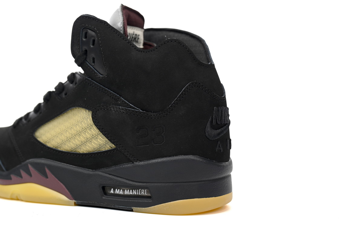 A Ma Maniére x Air Jordan 5 “Black” FD1330-001
