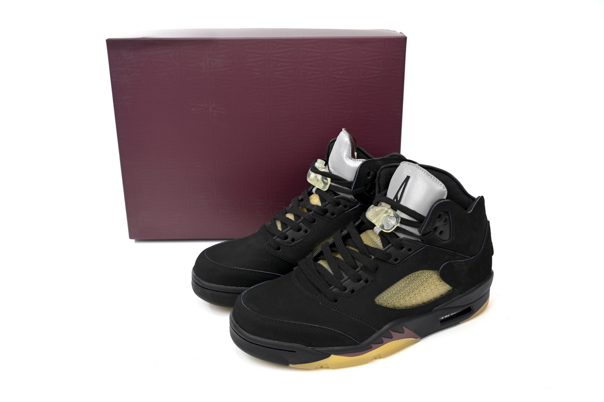 A Ma Maniére x Air Jordan 5 “Black” FD1330-001