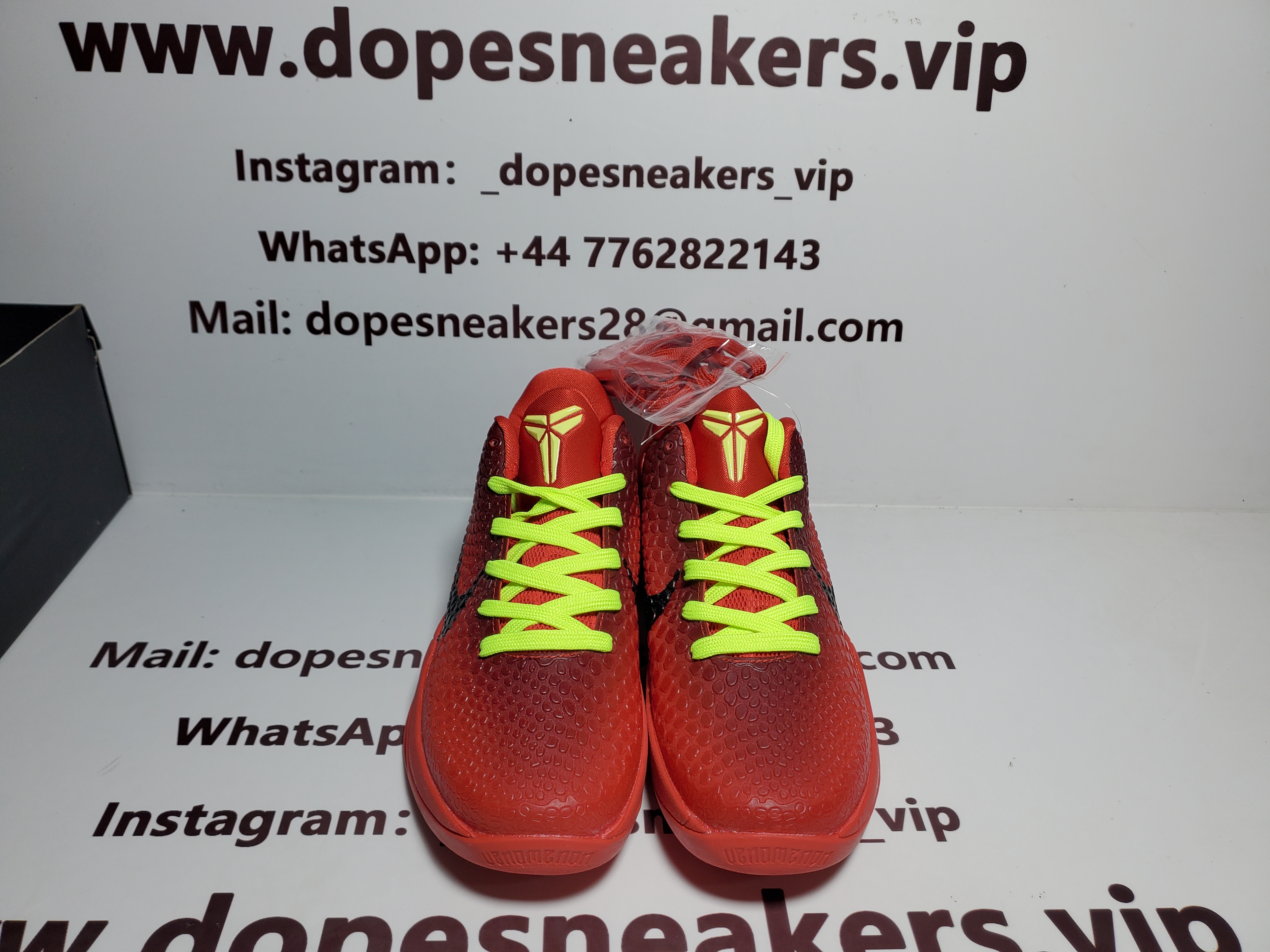 Nike Fake Kobe 6 Protro Reverse Grinch FV4921-600