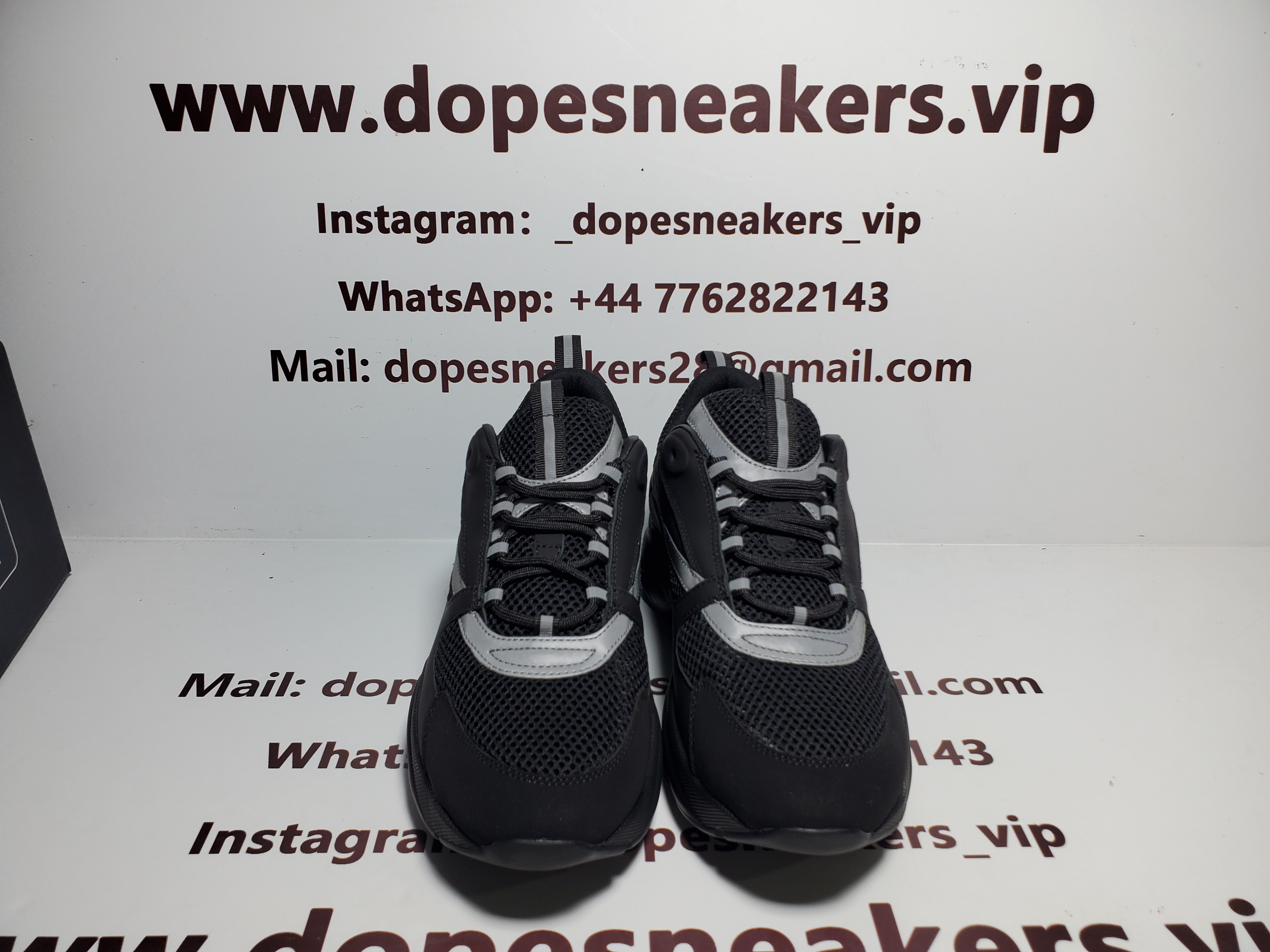 Dior B22 Black Silver 3SN231ZNG_H969