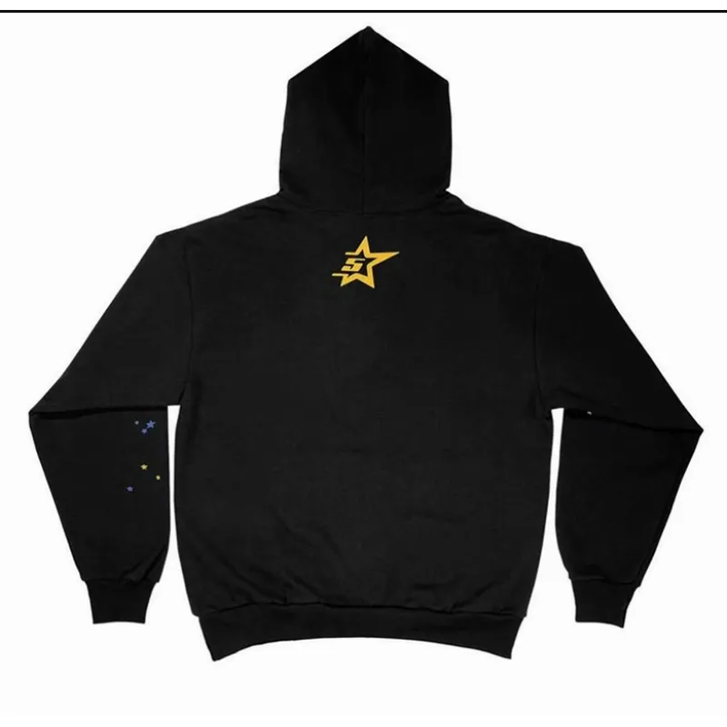 Sp5der P*NK Hoodie Black