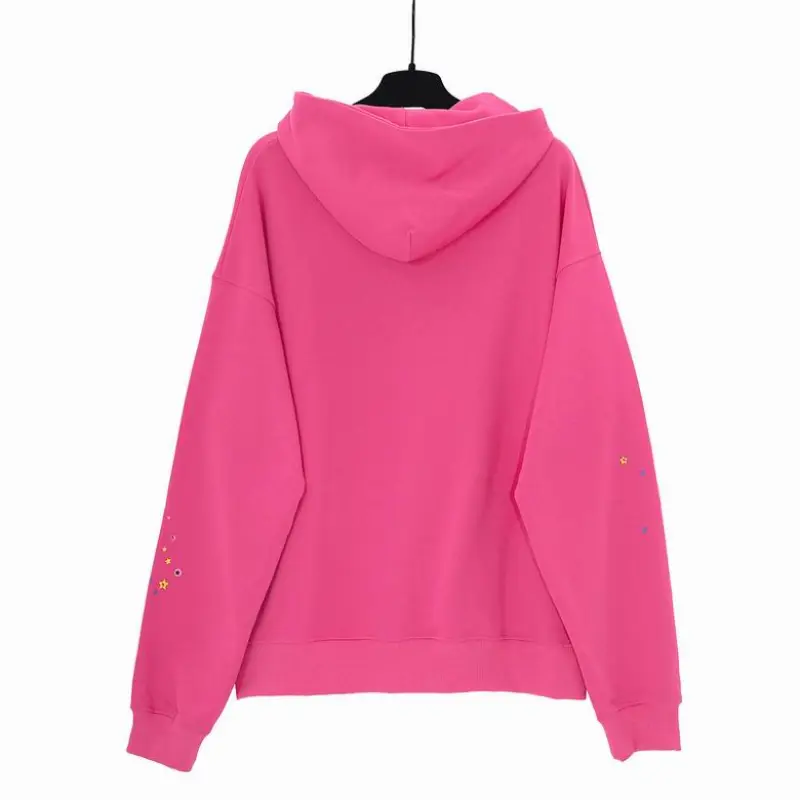 Sp5der P*NK Hoodie Pink