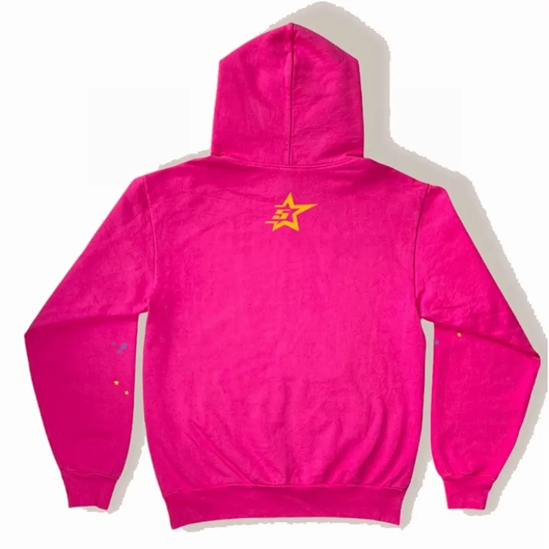 Sp5der P*NK Hoodie Pink